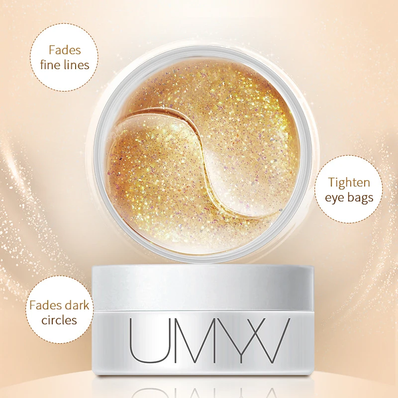 Eye Patches Mask Under Eye Collagen Face Skin Care Hyaluronic Acid Gel Anti-Wrinkle Anti-Aging Remove Dark Circles Eye Bag TSLM1