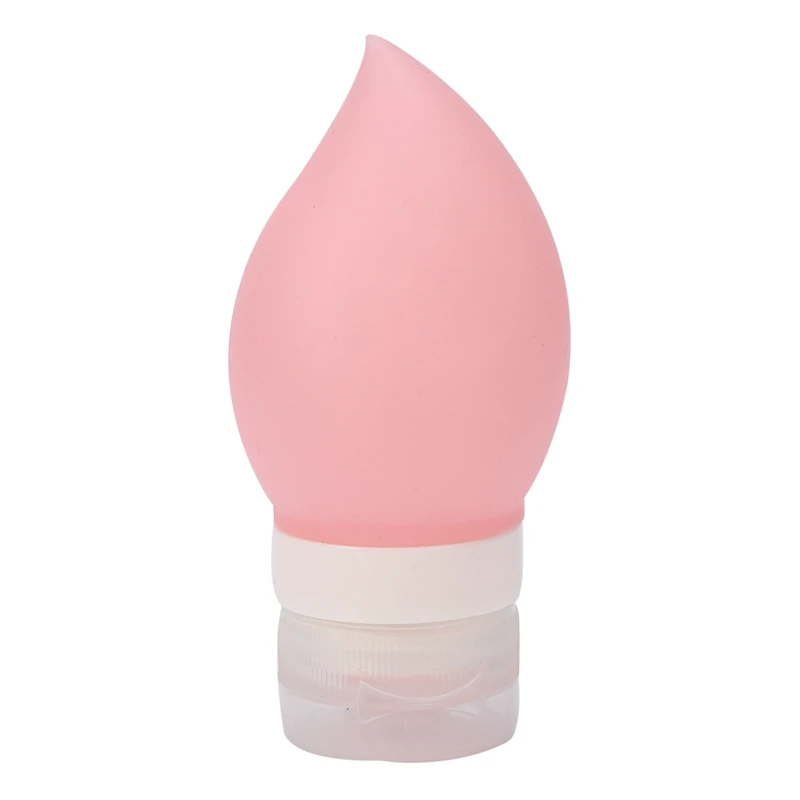 

1 PC Drop Shape Travel Silicone Sub-bottling Portable Cosmetic Refillable Bottle
