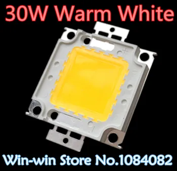 

10pcs 30w led chip 30w warm white led chip Integrated High Power Lamp Bead Warm White 900mA 32-34V 2400-2700LM 24*40mil