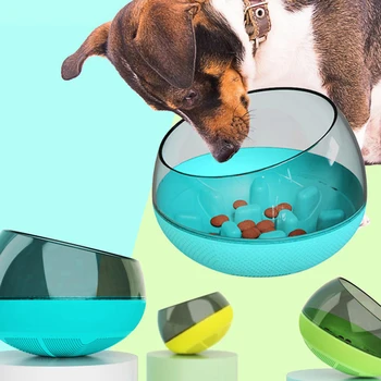 

Pet Cat Shaking Leakage Food Container Puppy Dog Water Food Bowls Feeder Solution for Dogs Supplies Pet Bowl Food Container
