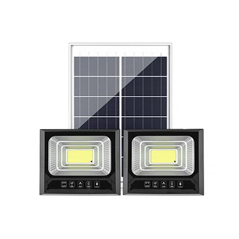 

Remote Contro Solar LED Power PIR Motion Sensor Flood Wall Light Waterproof Outdoor Garden Security Solar Lamp With 5m Line