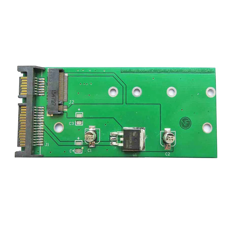 SATA B + M 키, M.2 NGFF SSD, 2.5 인치 SATA 3-SATA 3 어댑터 확장 보드