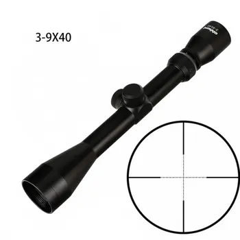 

3-9X40 Hunting Shooting Riflescopes Dull Polish Finish Fine Mil Dot Reticle Optical Sight Rifle Scope Clearance Sale