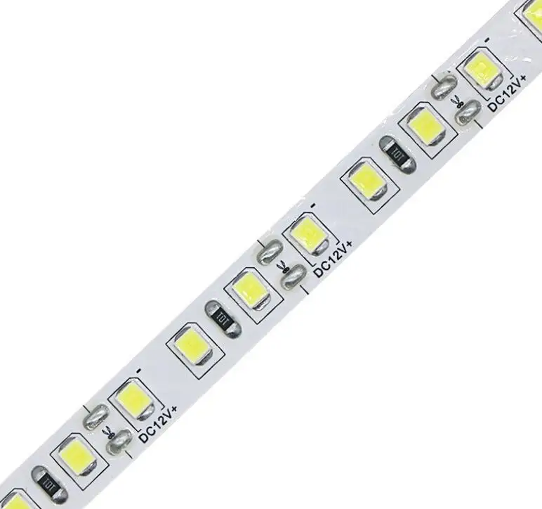 Гибкая светодиодная лента 5 м/рулон 2835 SMD 120 светодиодов/м 12 в пост. Тока 8 мм