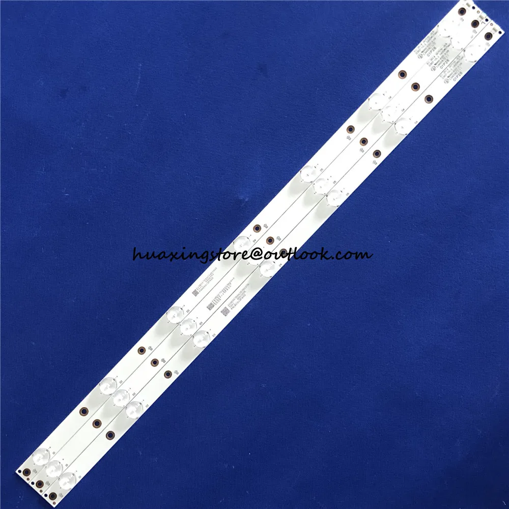 3 шт. светодиодный подсветка полосы для 32PHT4201/60 32PFT4131 32PHH4101 KDL-32R330D 32LJ500 32LH500D 32PFS6401