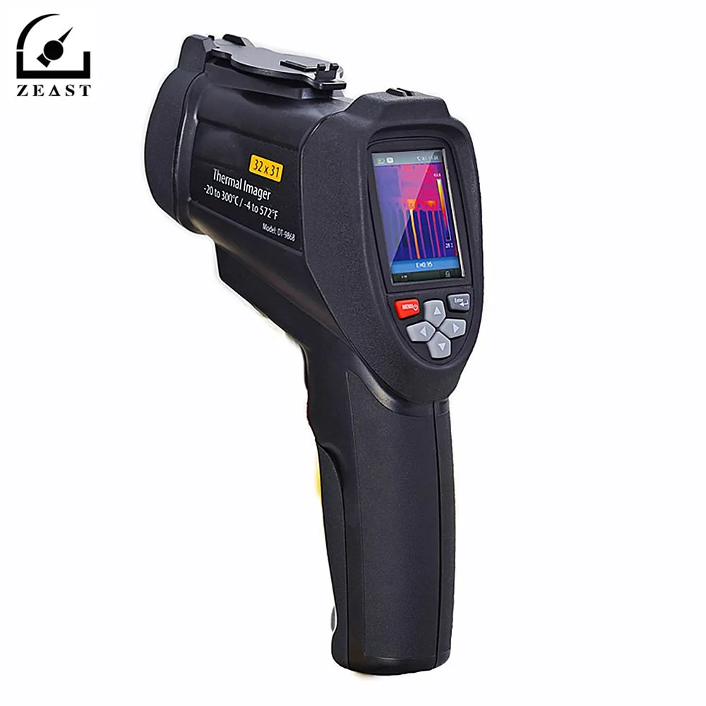 

ZEAST DT-9868 Infrared Thermal Imager TFT 2.2 Inch LCD Screen Infrared Camera Built-in Rechargeable 3.7V Lithium Battery