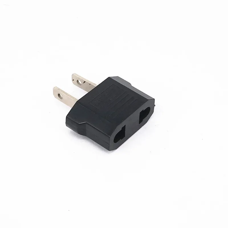 EU to US Travel Power Plug Adapter Converter - European to American Outlet Adapter (1/2/5 Pack)