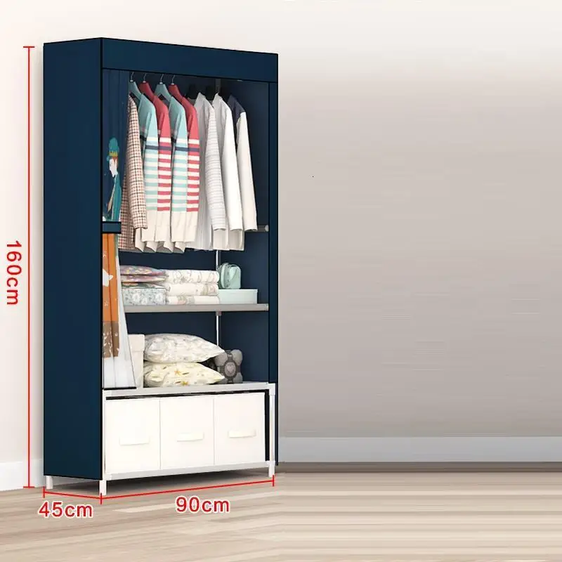 La Casa Moveis Mobilya Armario Almacenamiento Storage Meuble De Rangement Bedroom Furniture Guarda Roupa Closet Mueble Wardrobe - Цвет: Number 11