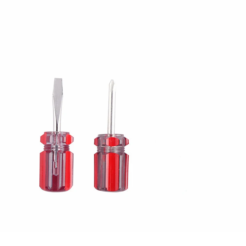 2 шт. крестовая отвертка с плоским наконечником Torx для Diy ремонтных инструментов держатель бит мини двунаправленная отвертка со сменной головкой
