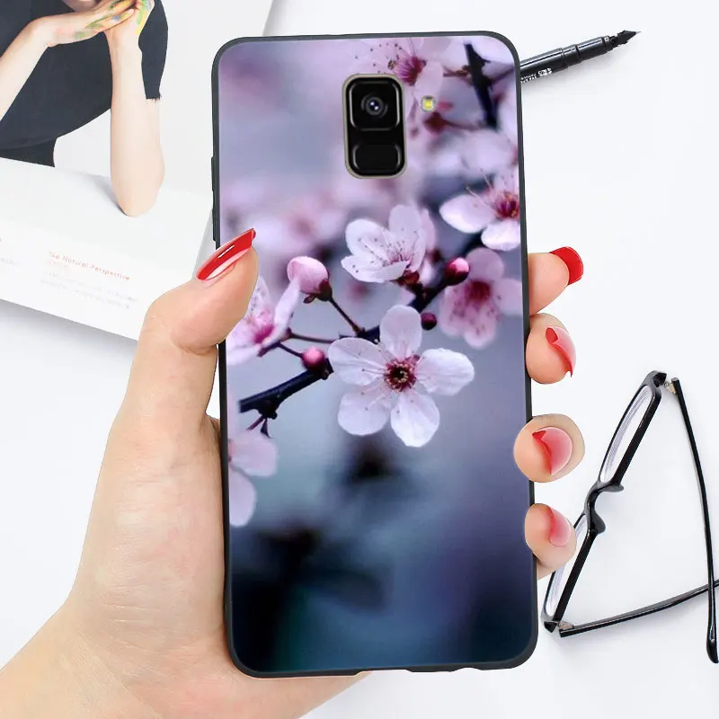 Чехол для samsung J4 Plus чехол Galaxy J6 плюс J3 J5 J7 чехол Крышка Глянцевая блестящая Coque - Цвет: xx24
