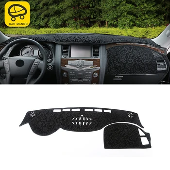 

CarManGo Car Dashboard Cover Instrument Panel Sunshade Dash Mat Pad Cushion Carpet for Nissan Armada Patrol Y62 2010-2019