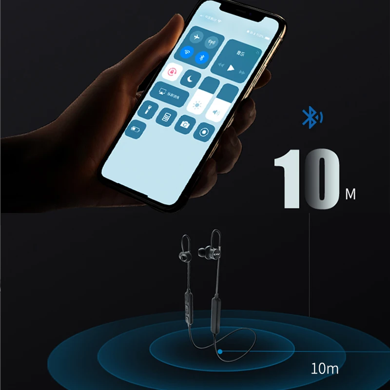 CAV EM3 Bluetooth наушники беспроводные наушники спортивные водонепроницаемые Fone Bluetooth наушники с глубоким басом с микрофоном для всех телефонов