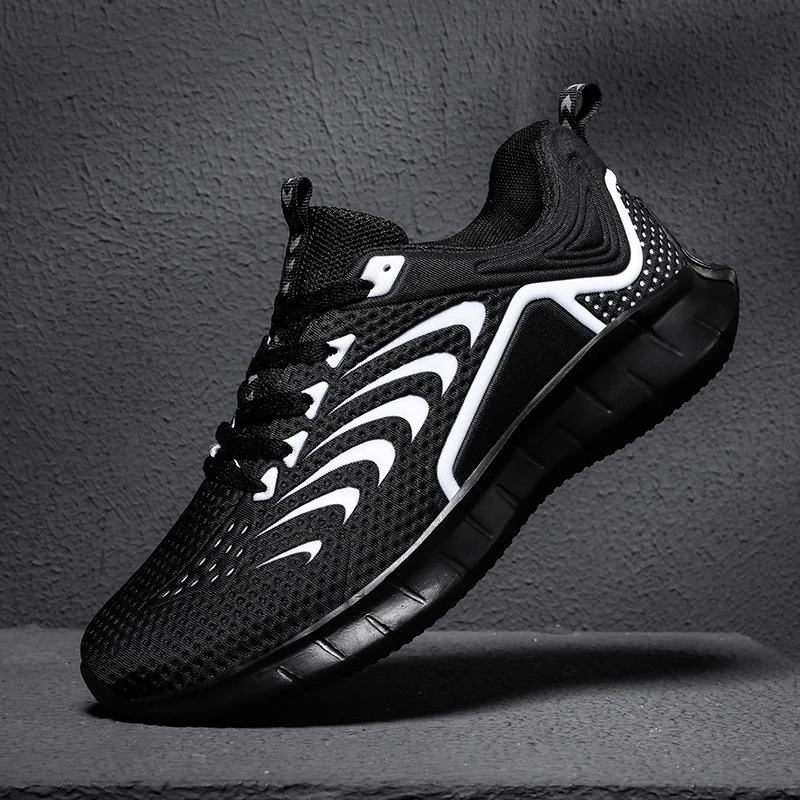 

Men's training shock absorption fitness running shoes high-quality flying sports shoes comfortable mesh breathable casual shoes