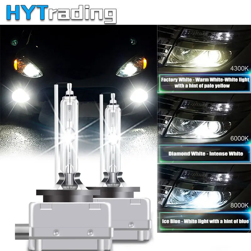 Hytrading (2 шт./лот) автомобильные ксеноновые фары D2S/D1S/D3S/D4S/D1R/D2R/D3R/D4R HID лампы 5500K белый