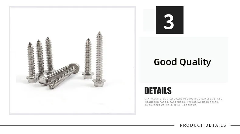 304 hex head self tapping detail 5