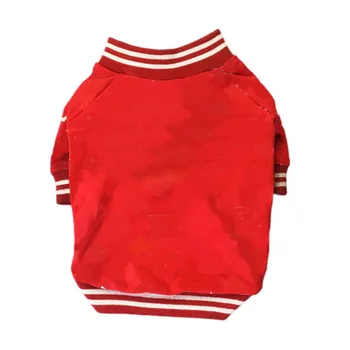 

Fashion Dog Clothes French Bulldog Baseball Uniform Sweatshirt for Chihuahua Coat Cotton Jacket for Puppy