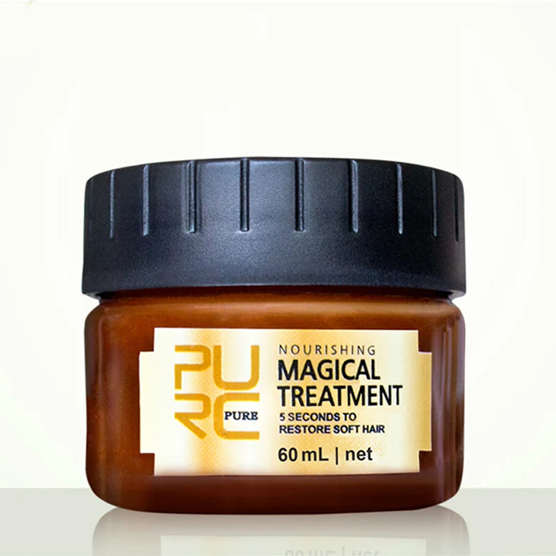 60 мл маска для лечения волос чудо лечение Волшебный кератин 5 секунд ремонт
