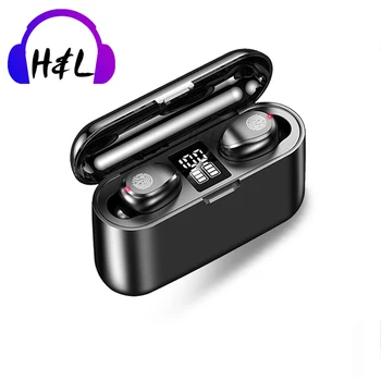 

Wireless Headphones New F9 Bluetooth 5.1 Earphones TWS HIFI In-ear Sports Running Headset Waterproof Touch Control for Phones