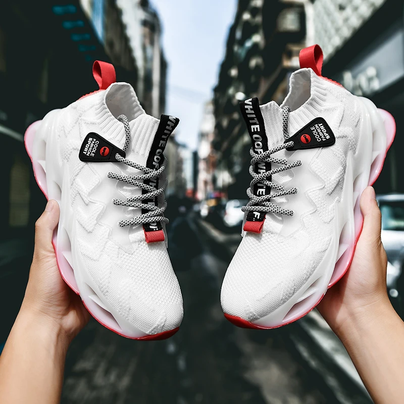 Fashion Casual Shoes Men Lace-up Mesh Sneakers Breathable Comfortable Flat Non-slip Hot Sale indestructible zapatos hombre | Обувь