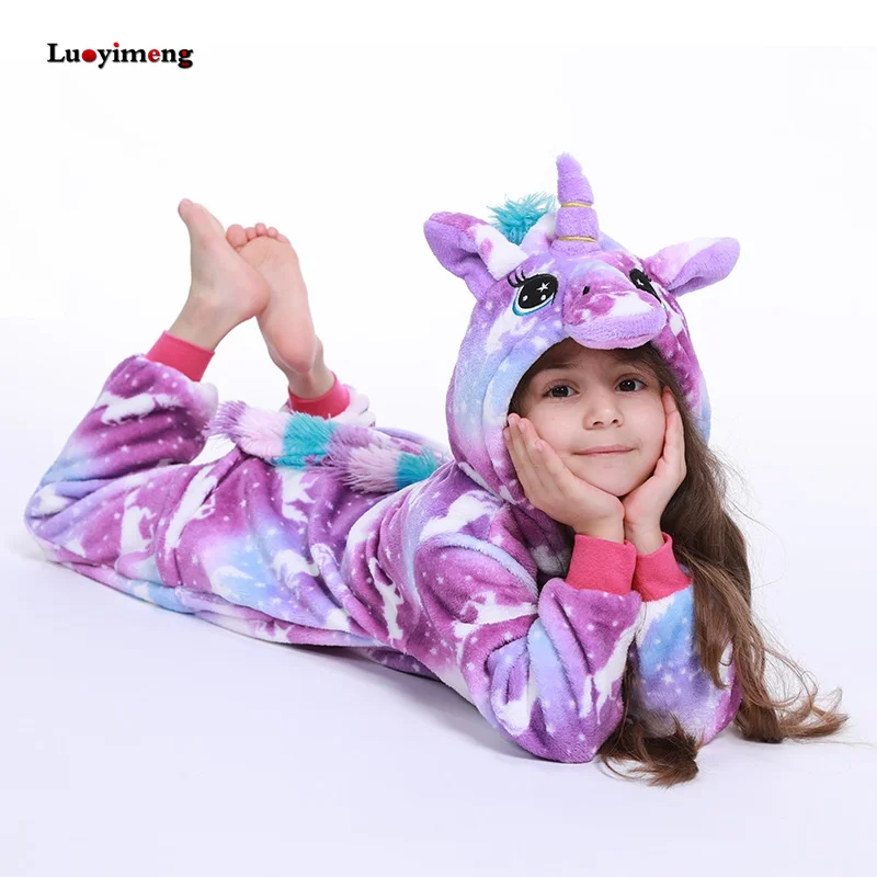 Animal Kigurumi Pajamas For Children Unicorn Pyjamas Kids Onesie Baby Sleepwear Boys Girls Blanket Sleepers Winter Panda Costume Animal Kigurumi Pajamas For Children Unicorn Pyjamas Kids Onesie Baby Sleepwear Boys Girls Blanket Sleepers Winter Panda Costume