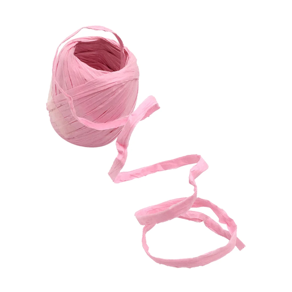 Raffia Paper Ribbon Twine Strings ,1 Roll Raffia Ribbon/String, 22 Yards Each Roll, Packing Paper Twine for Christmas