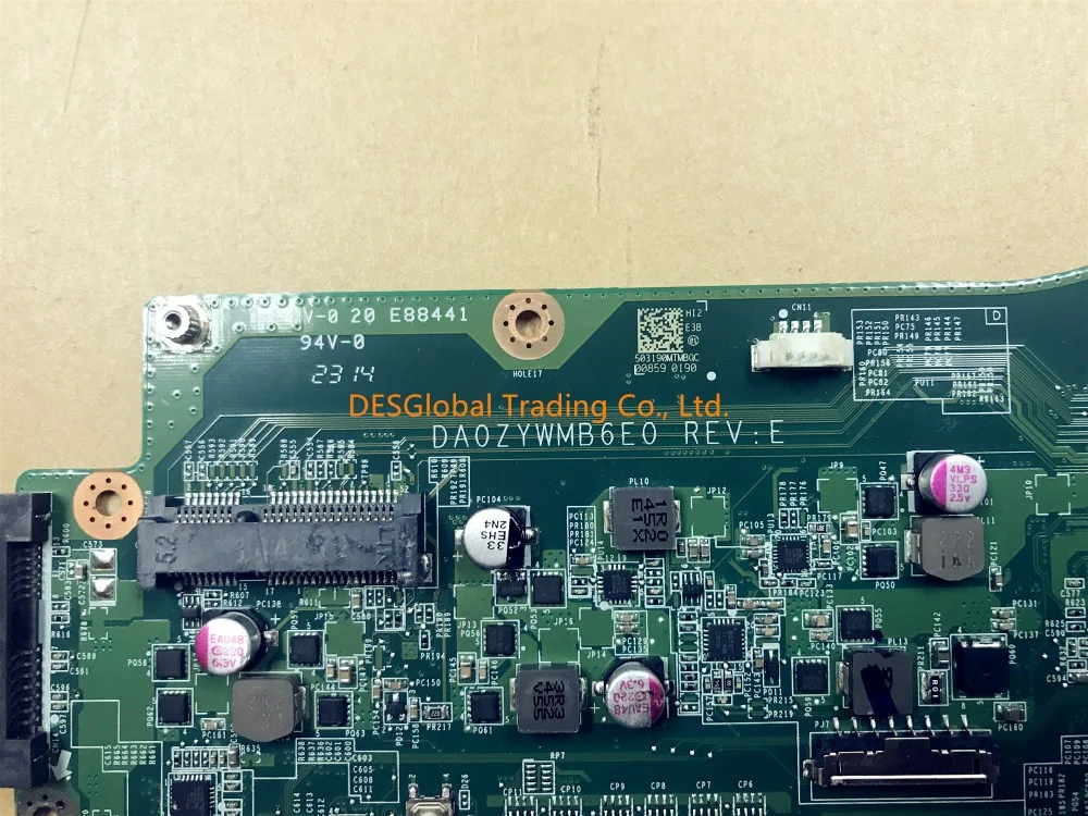 Для ACER Aspire E5-771G E5-771 ZYW материнская плата I3-4005U SR1EK материнская плата для ноутбука DA0ZYWMB6E0 NBMX1100450 полностью протестированная быстрая