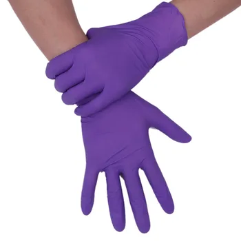 

Disposable Gloves Nitrile Rubber Dishwashing/Kitchen/ /Work/Rubber/Garden Gloves For Left And Right Hand 50/100Pcs