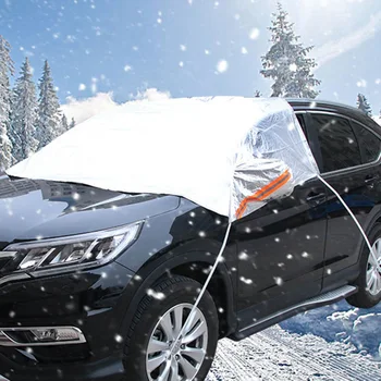 

248cmx200cmx178cm Universal Car Front Window Windscreen Covers Sunshade Cover Snow UV Ice Shield for Windshield Winter Summer