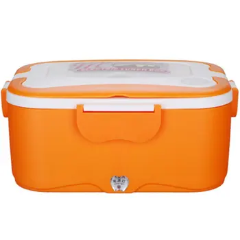 

Heated Lunch Box Portable Electric Heating Food Storage Box Food Warmer Electric Lunch Box for Kitchen Tool