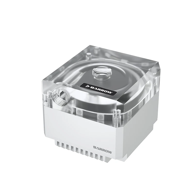 Carrinho de Mão Água Refrigerando Pwm Silencioso Ddc Bomba 17w 12v Acrílico Case Watercooling Construir Acessório Prata Preto Spb17-s Mais - Imagem 3