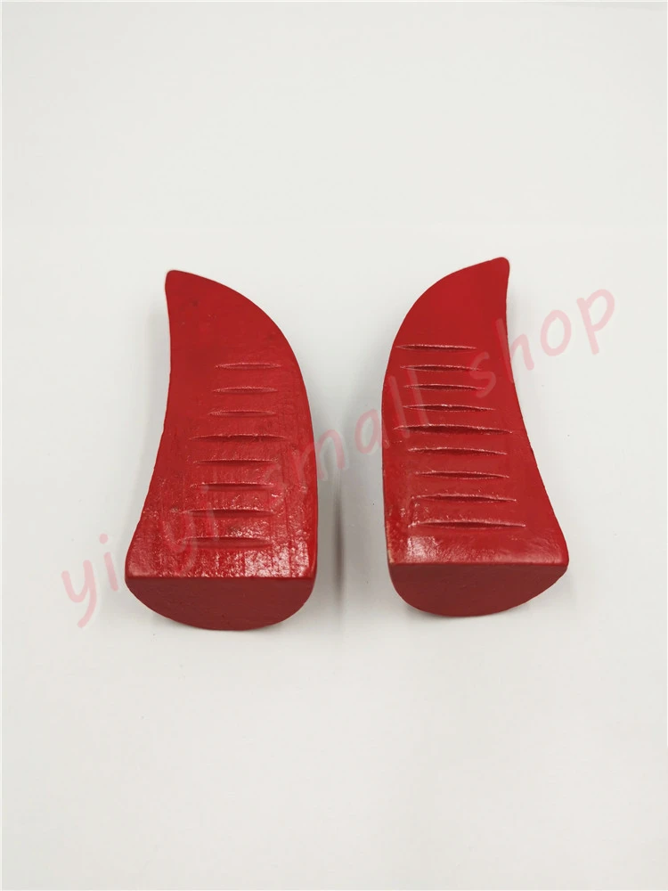 Taoist Magic Tools, Feng Shui Supplies, Red Peach Wood, Sheep Horn Divination, Holy Grail, Tribute Cup, Wood Crafts 3