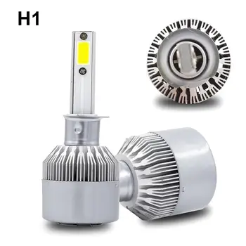 

2pcs C6 6500K LED Headlight Kit Car Headlight Bulbs Direct Replacement Vehicles Headlight Auto Accessories Kit
