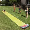 Lawn Water Slides 16ft Silp Slide with Spraying for Kids Boys Girls Children Garden Play Swimming Pool Games Outdoor Party Toys 5