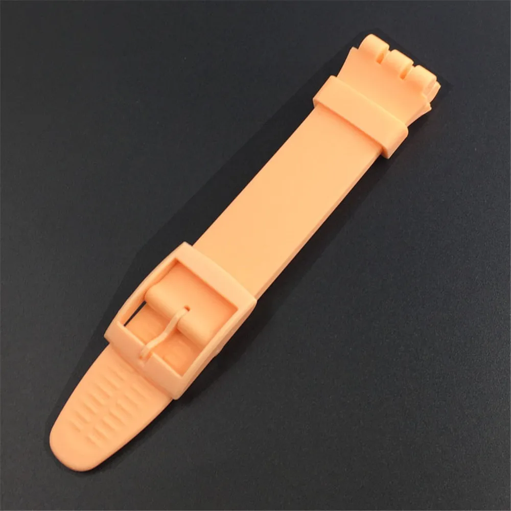 Silicone Watch Strap - Soft Rubber Replacement Wristband Bracelet