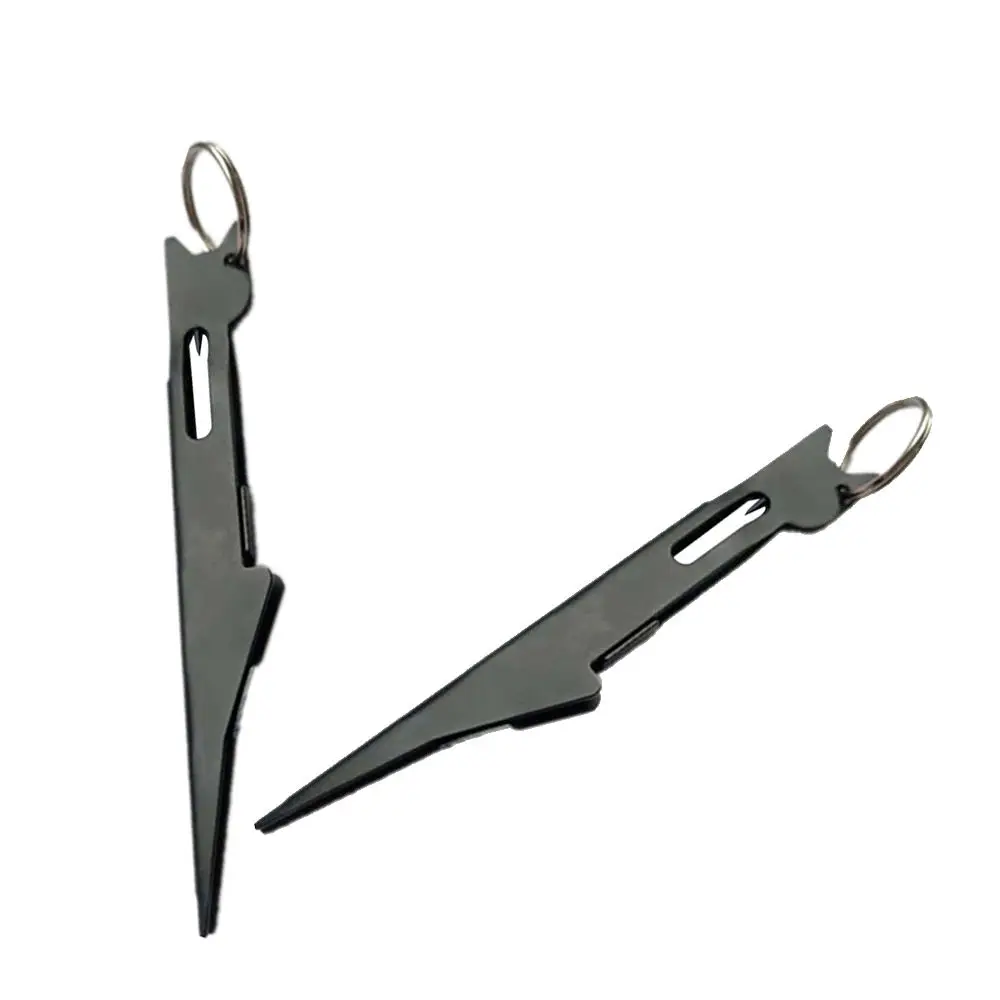 Fishing Knot Tying Tool Line Cutter Stretchable Buckle Fly Tackle Portable Tackle Accessories Outdoor Fishing Tools