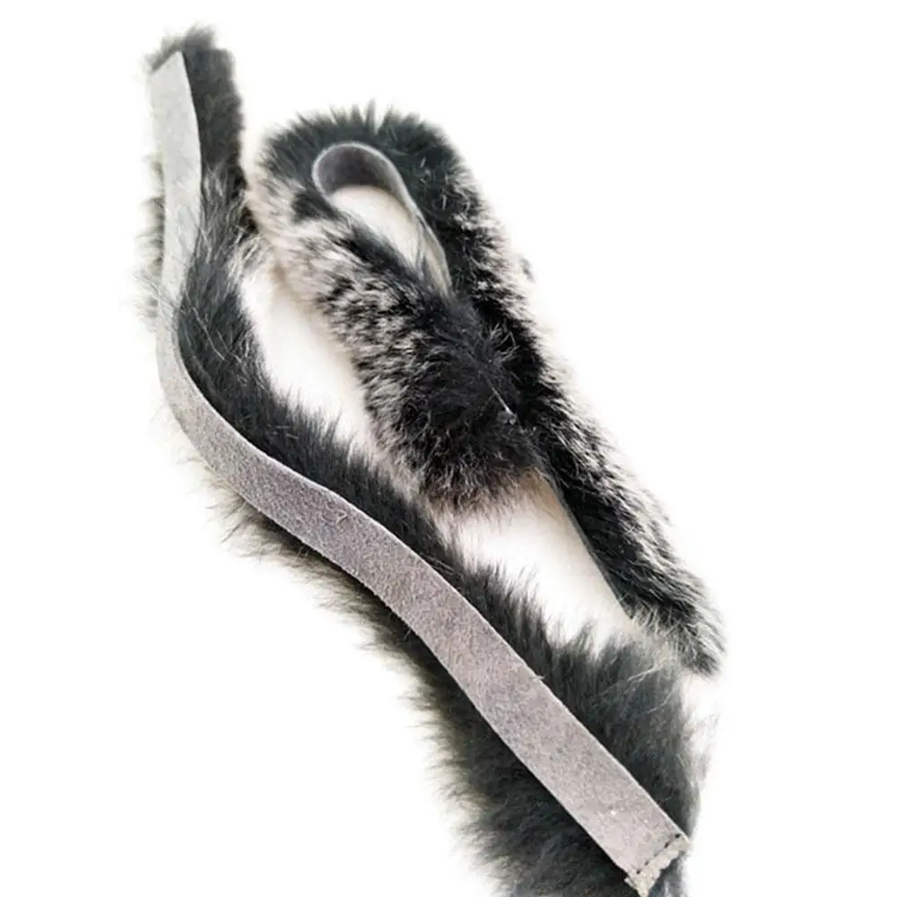 Лук амортизатор мягкий черный серый из кроличьей шерсти стрела для стрельбы лука