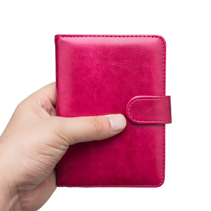 Чехол для паспорта из искусственной кожи с защитой от RFID, кожаный чехол для паспорта, чехол для карт, кошелек для мужчин и женщин с отделением для кредитных карт