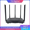 FSD Wireless AC1200 WiFi Router with 2.4G/5.0G High Gain Antenna Home Coverage Dual Band Wireless Router,App Control ► Photo 1/6