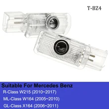 W164 светодиодный светильник для двери автомобиля GL ML X164 W215 Luces Para автомобильные аксессуары логотип интерьерные светильники Luz Carro для Mercedes Benz AMG