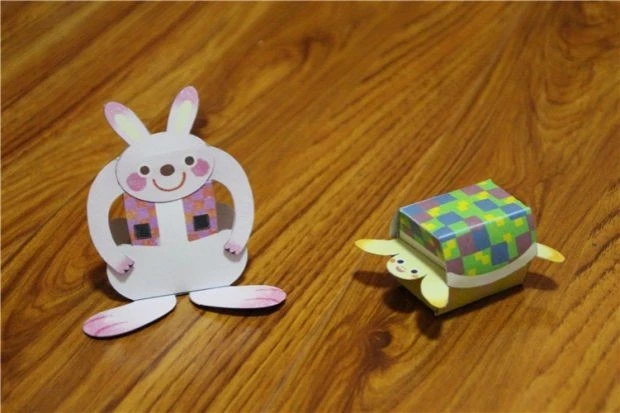 Игрушка в виде птичек-оригами отказов стерео ручной DIY Бумага-cut детская модель динамический пазл творческая 18 шт./компл