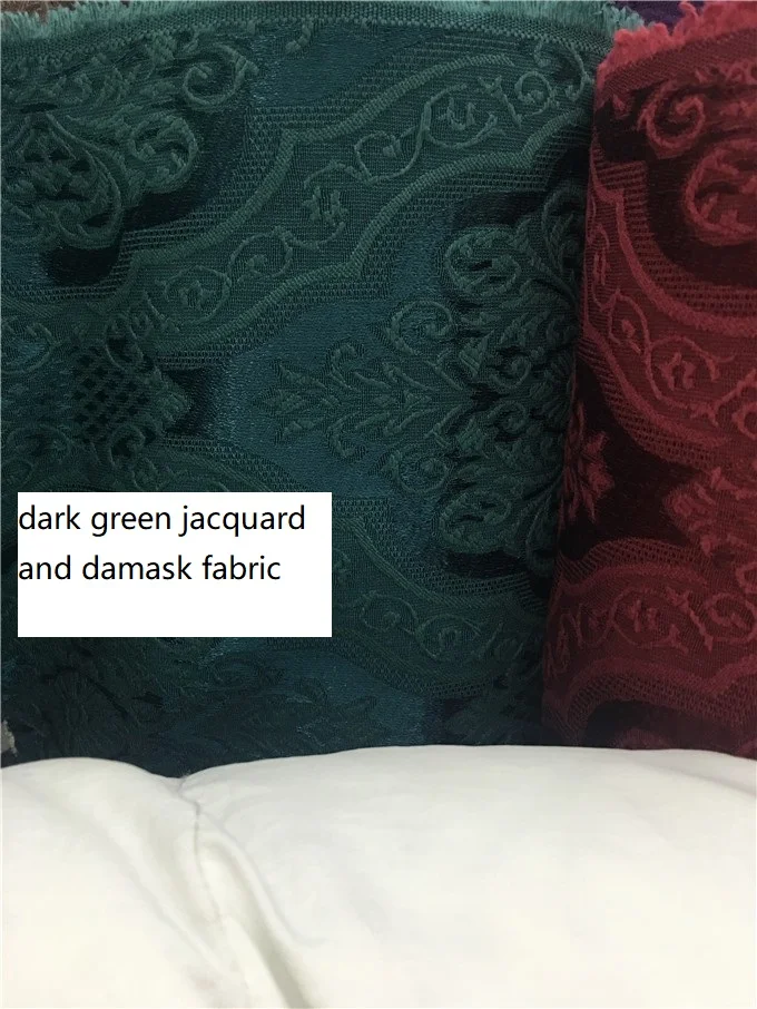 Вискоза жаккард и Дамасская ткань - Цвет: dark green