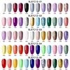 ROSALIND Manicure Set Nail Gel Kit For Nails Semi Permanent Hybrid Varnish Base Top Coat Nail Polish Set With Good Pack 2