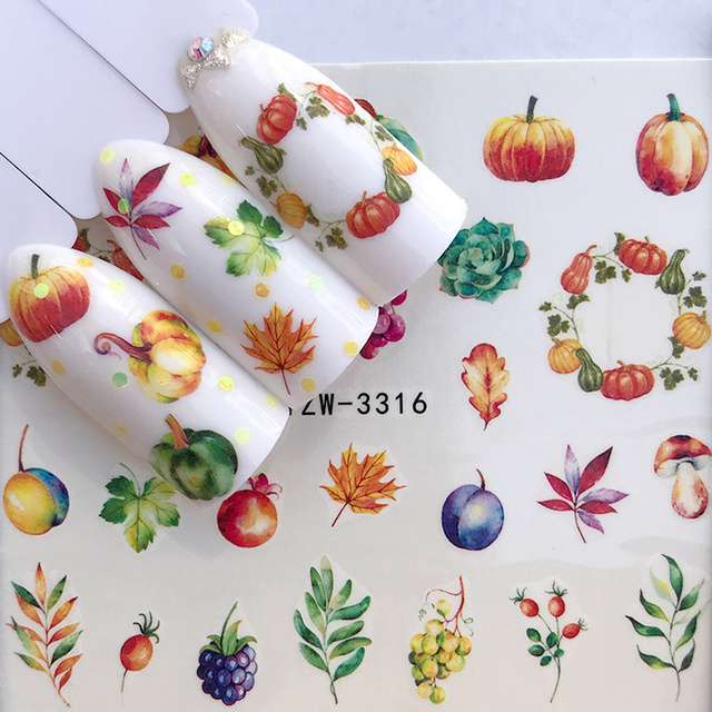 Sheet 2022 New Arrival Summer Beach Water Decal Xmas Sticker For Nail Pattern Painting Wrap Paper Foil Tip Tattoo Manicure