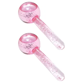 

2pcs Ice Balls Massage Globes Cooling Ball for Face Massage Travel