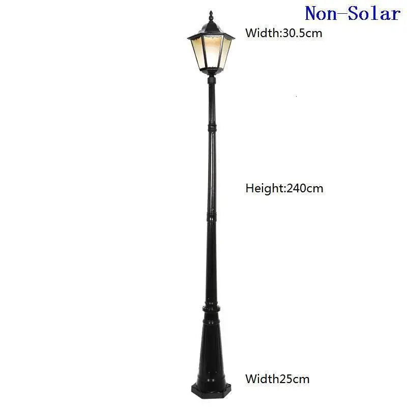 Tenaga Surya Bouwlamp Farola Strassenbeleuchtung Eclairage стиль открытый внедорожный светильник Exterieur Lampione уличный светильник