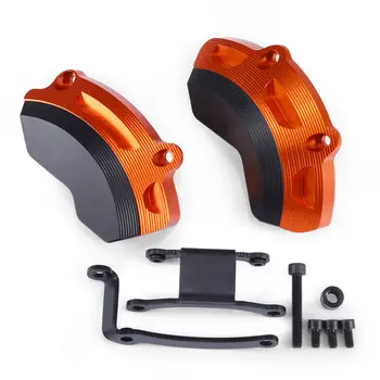 

New Orange Motorcycle Engine Cover Anti-fall block For KTM 790 DUKE 2018 2019 Engine Stator Slider Case Guard Cover Protector