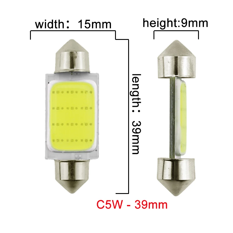 COB LED Car License Plate Light