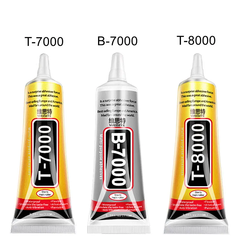 Многоцелевой клей для ювелирных изделий B-7000 T-7000 T-8000 B7000 T7000 T8000 ремонта экрана