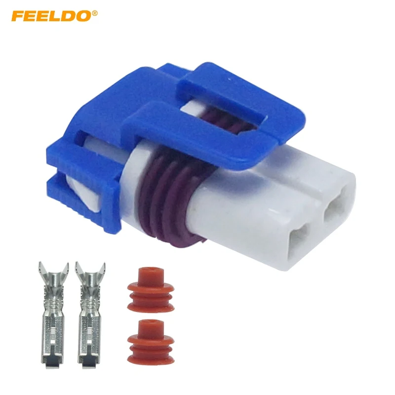 

FEELDO 1Set Car Ceramic Socket 9006 Ceramic Connector Adaptor For Auto LED/HID Headlight Bulb Socket Plug Holder #MX6113
