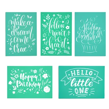 

Paints Transfer Self-Adhesive Silk Screen Printing Layering Stencil Mesh Transfers For T-Shirt Diy Handmade Craft Chalk Couture